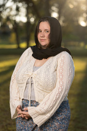Handcrafted Orthodox Church Veil | Soft Long Head Covering for Divine Liturgy | Polyester Veil