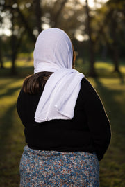 Handcrafted Orthodox Church Veil | Soft Long Head Covering for Divine Liturgy | Polyester Veil