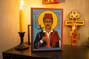 St. George New Martyr | Mounted Handmade Icon | Jennie Lyra Collection Icons