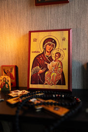 Handmade Mounted Icon | Custom Orthodox Icon — image 7