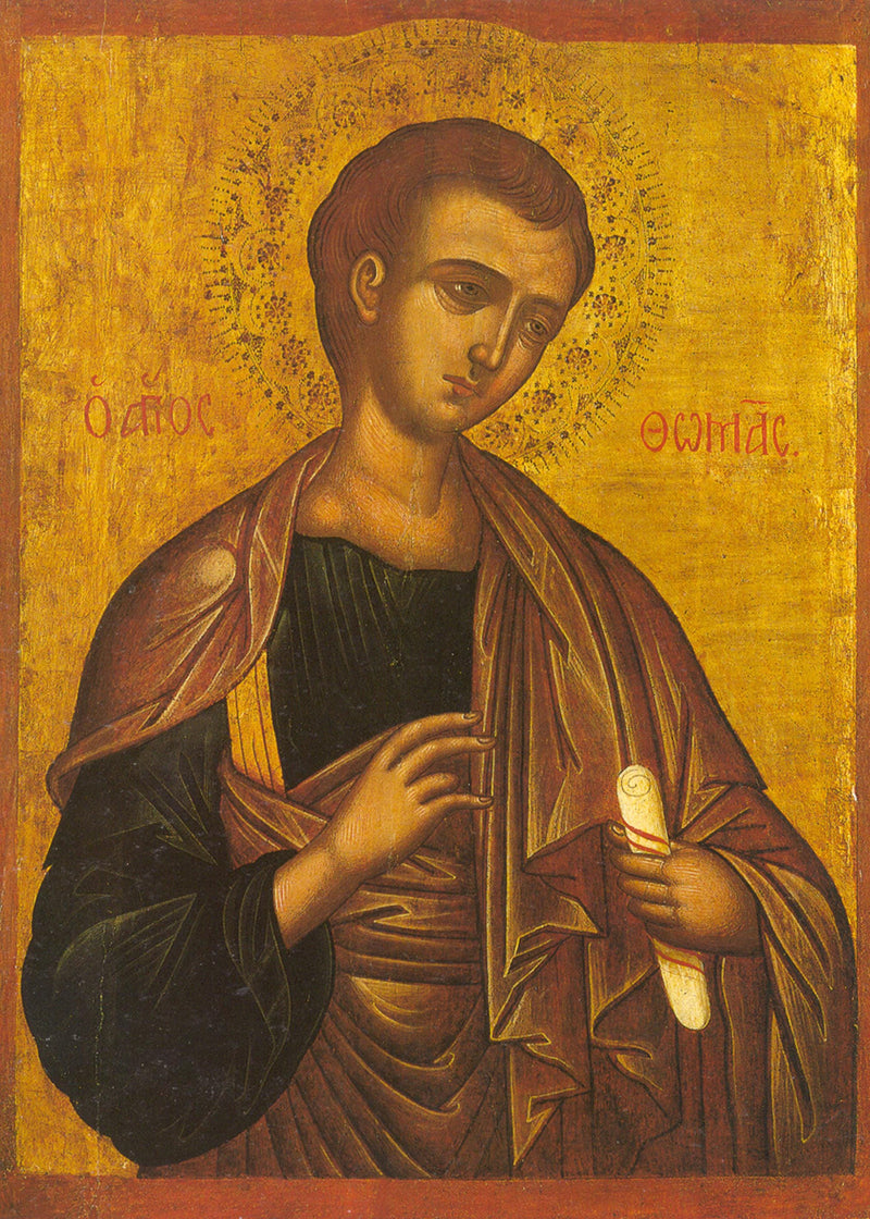 Mounted Handmade Icon | St. Thomas the Apostle
