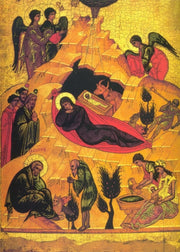 Mounted Handmade Icon | Nativity of Christ — image 2