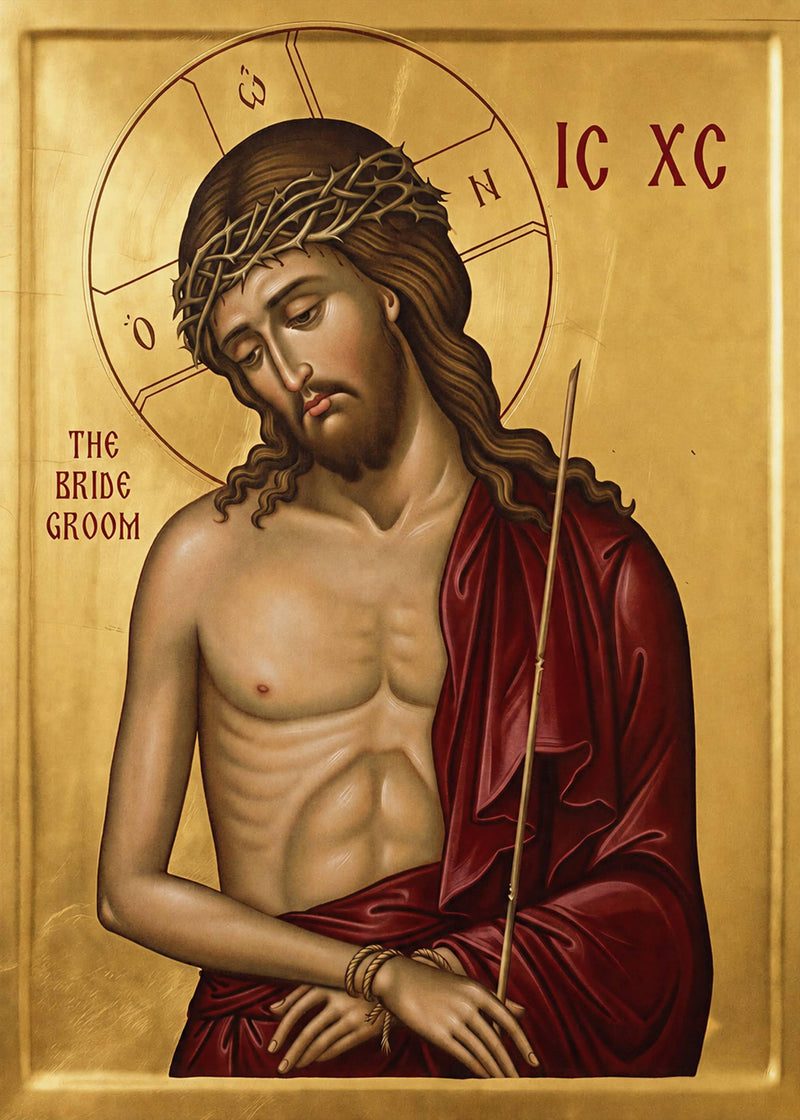 Mounted Handmade Icon | Christ the Bridegroom
