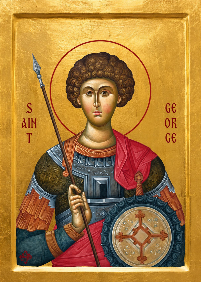 Mounted Handmade Icon | St. George