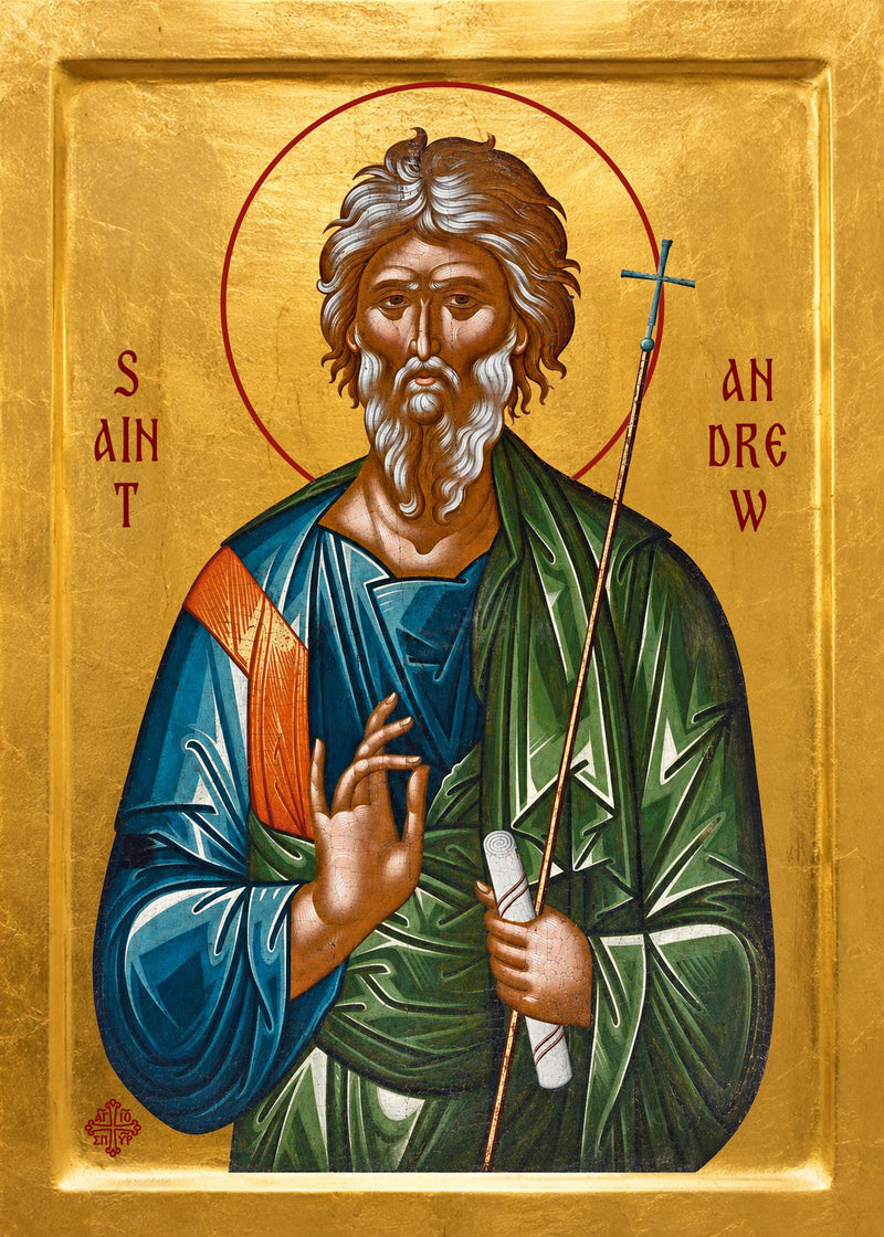 Mounted Handmade Icon | St. Andrew