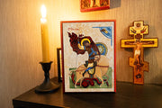 St. George | Mounted Handmade Icon | Jennie Lyra Collection Icons