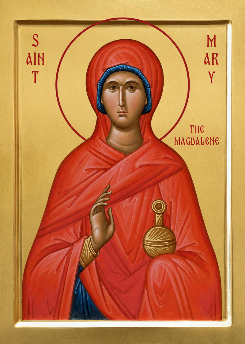 Mounted Handmade Icon | Saint Mary Magdalene